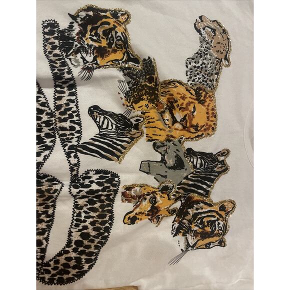 Women’s Vintage Fredrick’s Of Hollywood Sweatshirt Pants Animal Print Tiger King - Picture 9 of 11